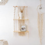 Maxbell Wall Hanging Shelf Storage Hanger Creative Organizer for Living Room