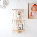 Maxbell Wall Hanging Shelf Storage Hanger Creative Organizer for Living Room