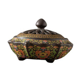 Maxbell Incense Coil Burner Incense Cones Holder Accents Glaze Decorative Censer