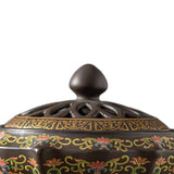 Maxbell Incense Coil Burner Incense Cones Holder Accents Glaze Decorative Censer