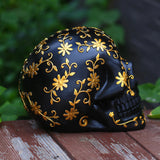 Maxbell Skeleton Ornament Skull Decor Prop Skull Statue for Living Room Home Desktop