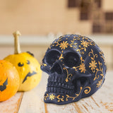 Maxbell Skeleton Ornament Skull Decor Prop Skull Statue for Living Room Home Desktop