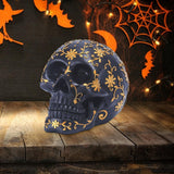 Maxbell Skeleton Ornament Skull Decor Prop Skull Statue for Living Room Home Desktop