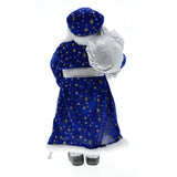 Maxbell Santa Figurine Standing Santa Doll Toy Christmas Ornaments for Collection StyleH