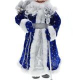 Maxbell Santa Figurine Standing Santa Doll Toy Christmas Ornaments for Collection StyleH