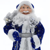 Maxbell Santa Figurine Standing Santa Doll Toy Christmas Ornaments for Collection StyleH