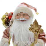 Maxbell Santa Figurine Standing Santa Doll Toy Christmas Ornaments for Collection StyleJ