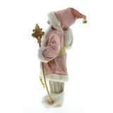 Maxbell Santa Figurine Standing Santa Doll Toy Christmas Ornaments for Collection StyleJ