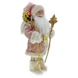 Maxbell Santa Figurine Standing Santa Doll Toy Christmas Ornaments for Collection StyleJ