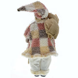 Maxbell Santa Figurine Standing Santa Doll Toy Christmas Ornaments for Collection StyleL