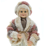 Maxbell Santa Figurine Standing Santa Doll Toy Christmas Ornaments for Collection StyleM