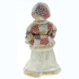 Maxbell Santa Figurine Standing Santa Doll Toy Christmas Ornaments for Collection StyleM