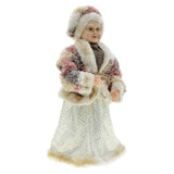 Maxbell Santa Figurine Standing Santa Doll Toy Christmas Ornaments for Collection StyleM
