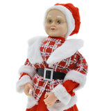 Maxbell Santa Figurine Standing Santa Doll Toy Christmas Ornaments for Collection StyleP