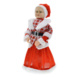 Maxbell Santa Figurine Standing Santa Doll Toy Christmas Ornaments for Collection StyleP