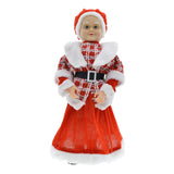 Maxbell Santa Figurine Standing Santa Doll Toy Christmas Ornaments for Collection StyleP