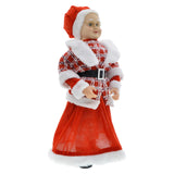 Maxbell Santa Figurine Standing Santa Doll Toy Christmas Ornaments for Collection StyleP