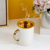 Maxbell Cone Incense Burner Holder Meditation Coil Insence Burner for Home Desktop