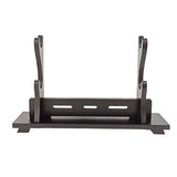 Maxbell Samurai Accessories Stand Wood Holder Rack Black Placing and Storing Durable 2 Layers