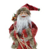 Maxbell 12 Inches Santa Collectible Figure Plush Doll Add Christmas Atmosphere