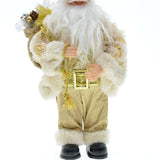 Maxbell 12 inch Santa Doll Christmas Figure Xmas Ornament for Home