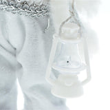 Maxbell Standing Santa Doll Christmas Figure Toy Ornament for Holiday Decoration