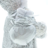 Maxbell Standing Santa Doll Christmas Figure Toy Ornament for Holiday Decoration