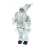 Maxbell Standing Santa Doll Christmas Figure Toy Ornament for Holiday Decoration