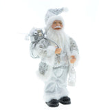 Maxbell Standing Santa Doll Christmas Figure Toy Ornament for Holiday Decoration