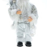 Maxbell Standing Santa Doll Christmas Figure Toy Ornament for Holiday Decoration