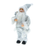 Maxbell Standing Santa Doll Christmas Figure Toy Ornament for Holiday Decoration