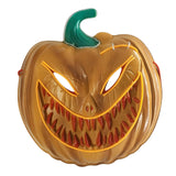 Maxbell Halloween Pumpkin Face Mask Neon LED Mask Performance Masquerade Yellow