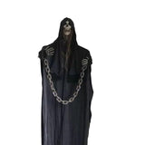 Maxbell Horror Props Skeleton Hanging Skeleton Halloween Decorations StyleA