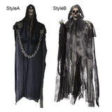 Maxbell Horror Props Skeleton Hanging Skeleton Halloween Decorations StyleA