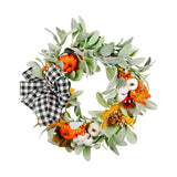 Maxbell Autumn Wreath Door Garland Home Decor for Thanksgiving Celebration Farmhouse