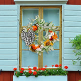 Maxbell Autumn Wreath Door Garland Home Decor for Thanksgiving Celebration Farmhouse