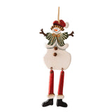 Maxbell Christmas Characters Shelf Sitters Snowman Santa for Mantel Indoor Home styleC