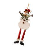 Maxbell Christmas Characters Shelf Sitters Snowman Santa for Mantel Indoor Home styleC