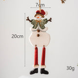 Maxbell Christmas Characters Shelf Sitters Snowman Santa for Mantel Indoor Home styleC