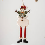 Maxbell Christmas Characters Shelf Sitters Snowman Santa for Mantel Indoor Home styleC