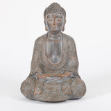 Maxbell Meditating Buddha Statue Zen Sculpture Sitting Figurines Home Ornament