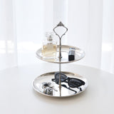 Maxbell Dessert Stand Cupcake Holder Fruit Plate for Baby Shower Holiday Decoration double layer