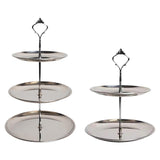 Maxbell Dessert Stand Cupcake Holder Fruit Plate for Baby Shower Holiday Decoration double layer