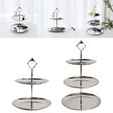 Maxbell Dessert Stand Cupcake Holder Fruit Plate for Baby Shower Holiday Decoration double layer