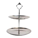 Maxbell Dessert Stand Cupcake Holder Fruit Plate for Baby Shower Holiday Decoration double layer