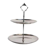 Maxbell Dessert Stand Cupcake Holder Fruit Plate for Baby Shower Holiday Decoration double layer