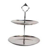 Maxbell Dessert Stand Cupcake Holder Fruit Plate for Baby Shower Holiday Decoration double layer