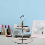 Maxbell Dessert Stand Cupcake Holder Fruit Plate for Baby Shower Holiday Decoration double layer