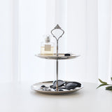 Maxbell Dessert Stand Cupcake Holder Fruit Plate for Baby Shower Holiday Decoration double layer