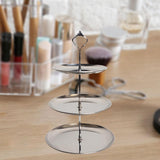 Maxbell Dessert Stand Cupcake Holder Fruit Plate for Baby Shower Holiday Decoration three layer